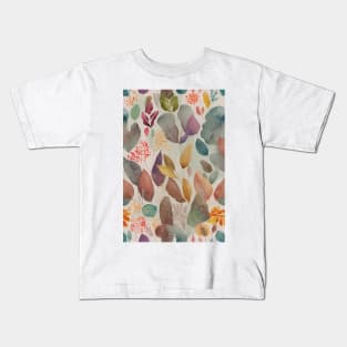 Nature Elements Pattern Kids T-Shirt